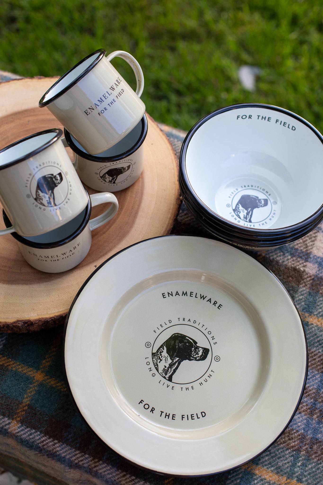 Field Traditions Enamelware Set of 4