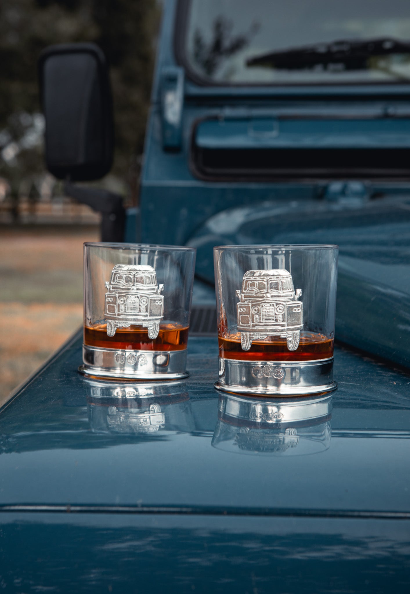 Field Traditions Overland Off-Road Pewter Whiskey Glass