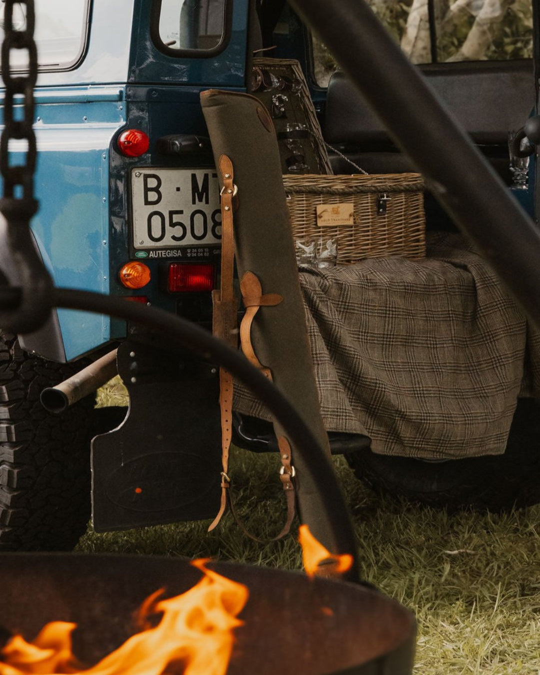 Heritage Canvas & Leather Zip-Around Shotgun Slip