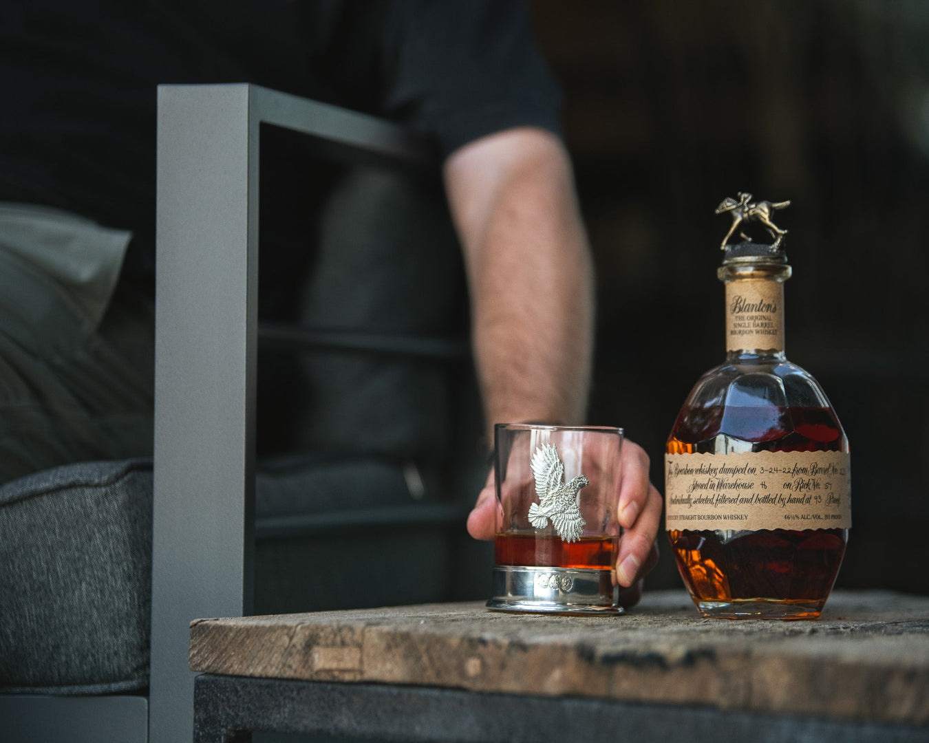 Field Traditions Bobwhite Quail Tumbler Whiskey Glass