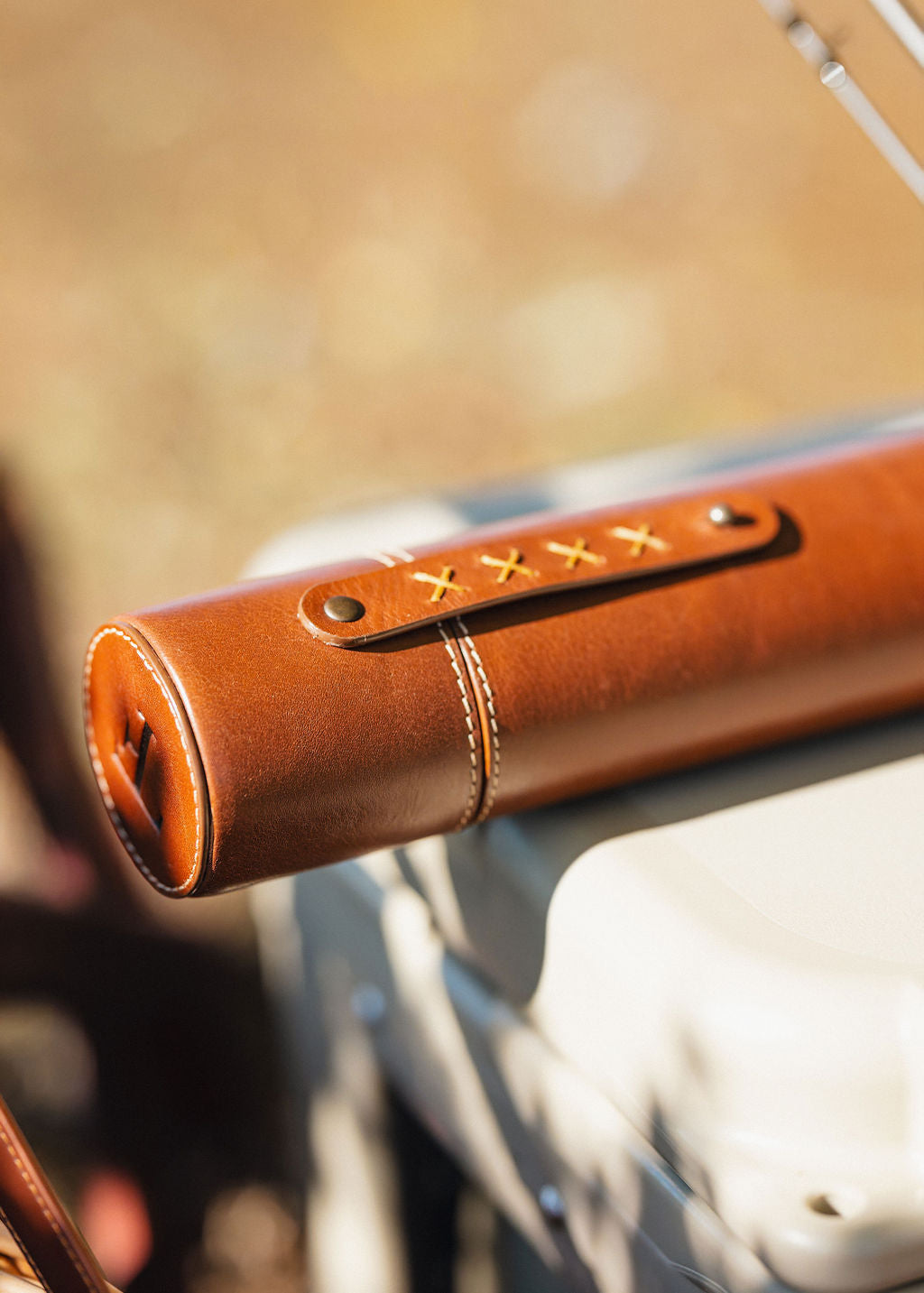 Field Traditions Leather Fly Rod Holder