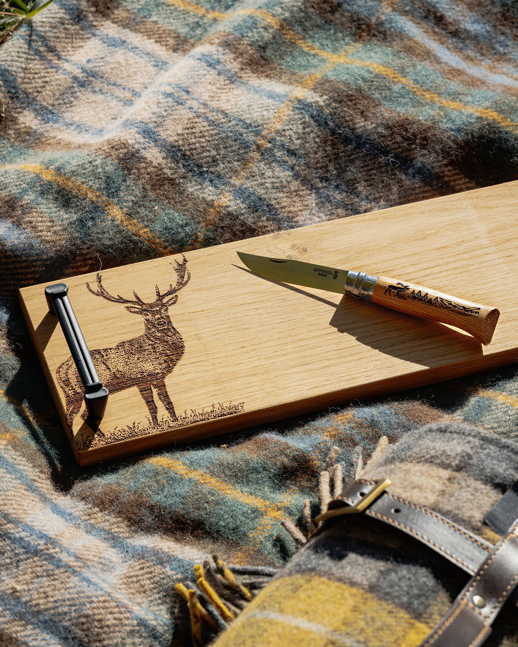 Opinel No 8 Animalia Knife - Elk
