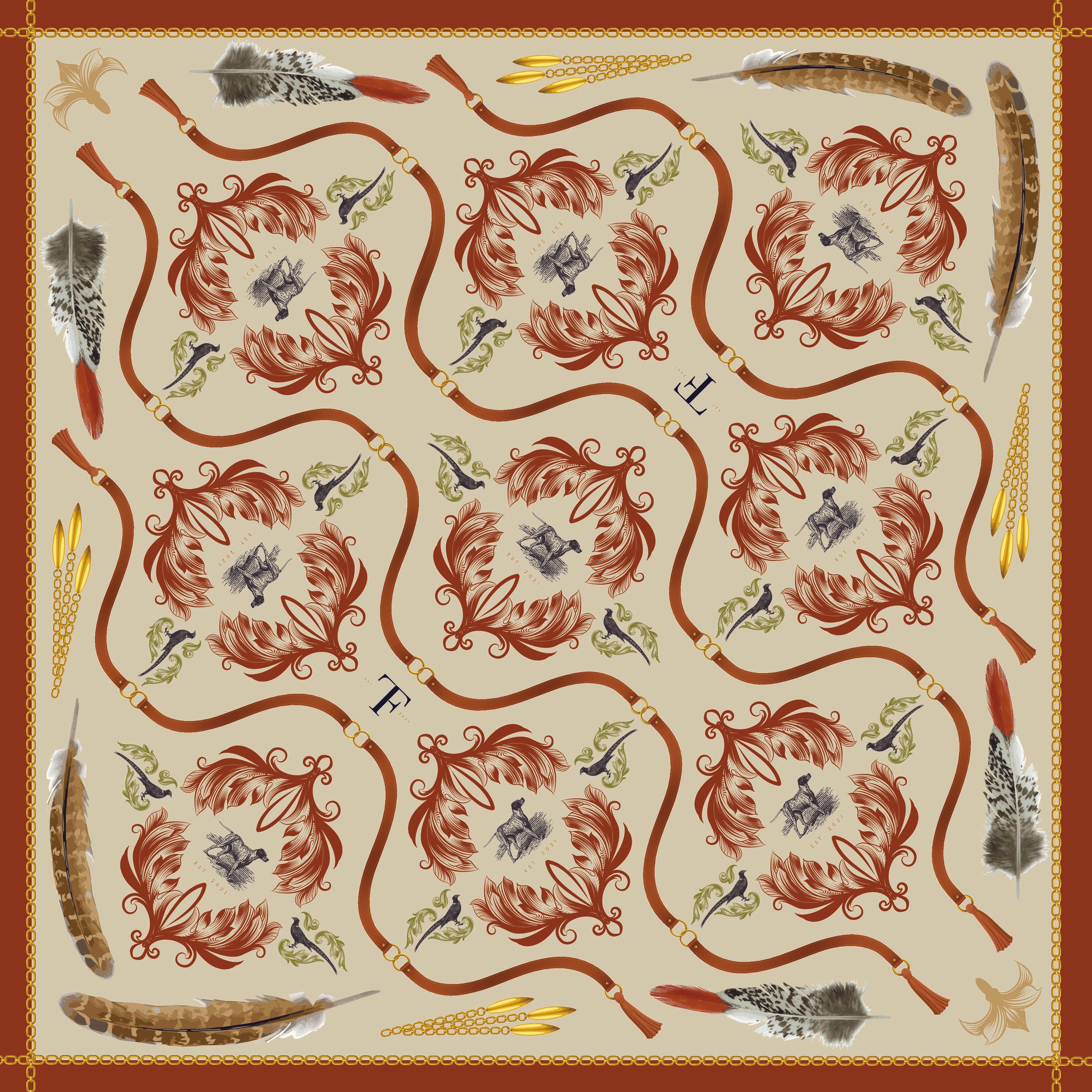 Field Traditions Wool & Silk Heritage Scarf