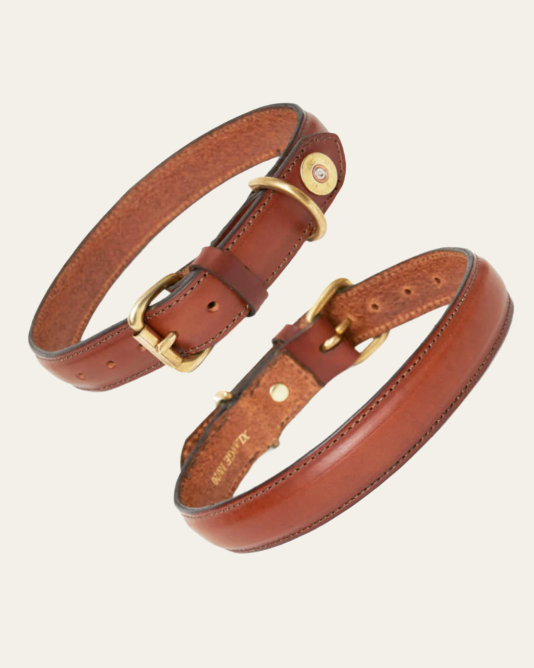 Lavertontip field dog collar Cognac Tip