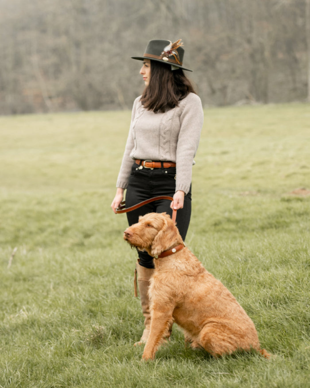 Lavertontipfield dog collar