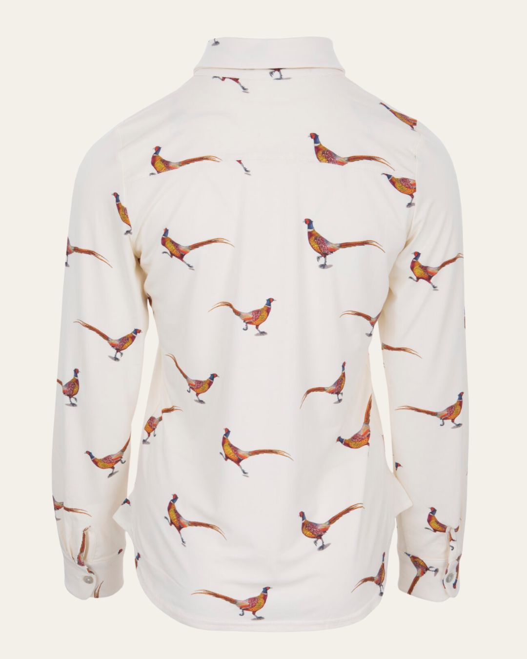 Pheasant Jersey & Bamboo Blouse