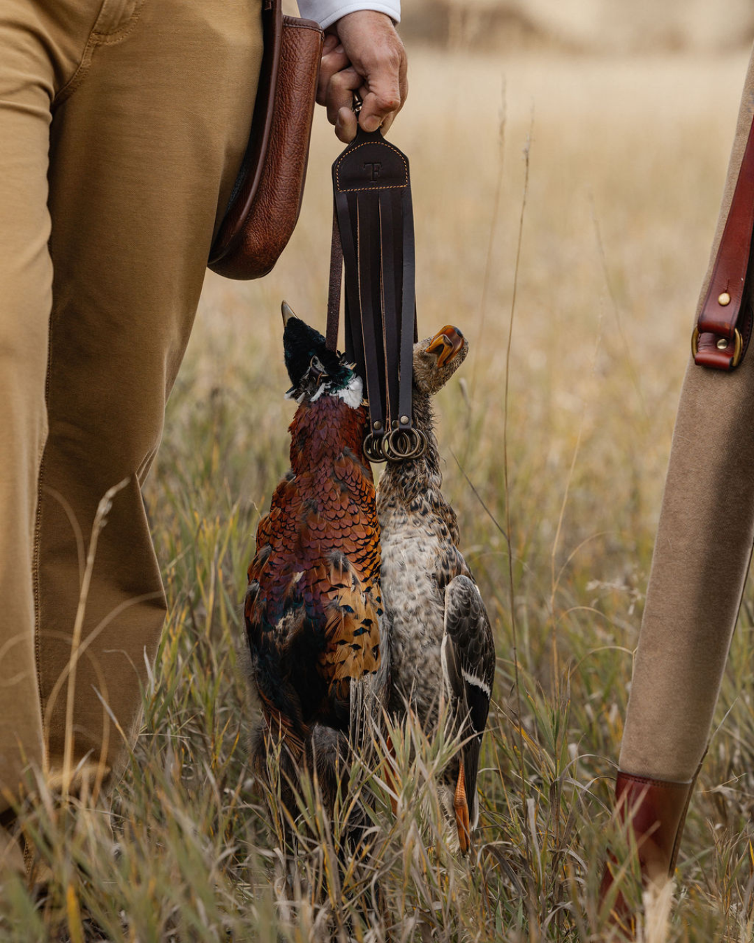 Field Traditions Leather Game Carrier