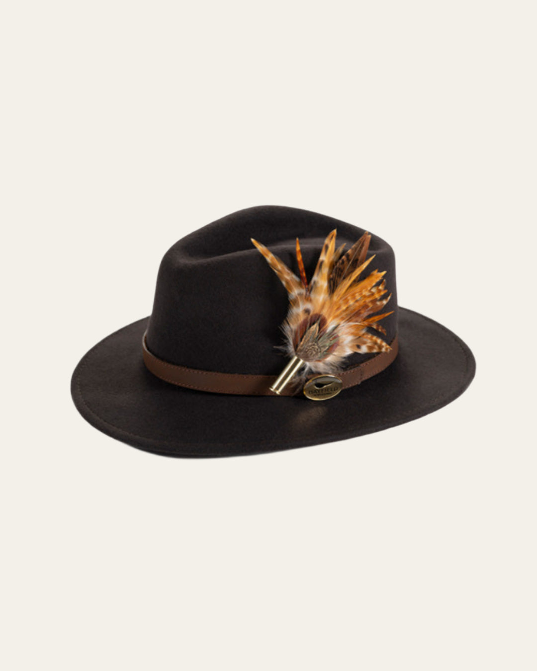 Small Pin Two Tail Hackle Natural Stripe2