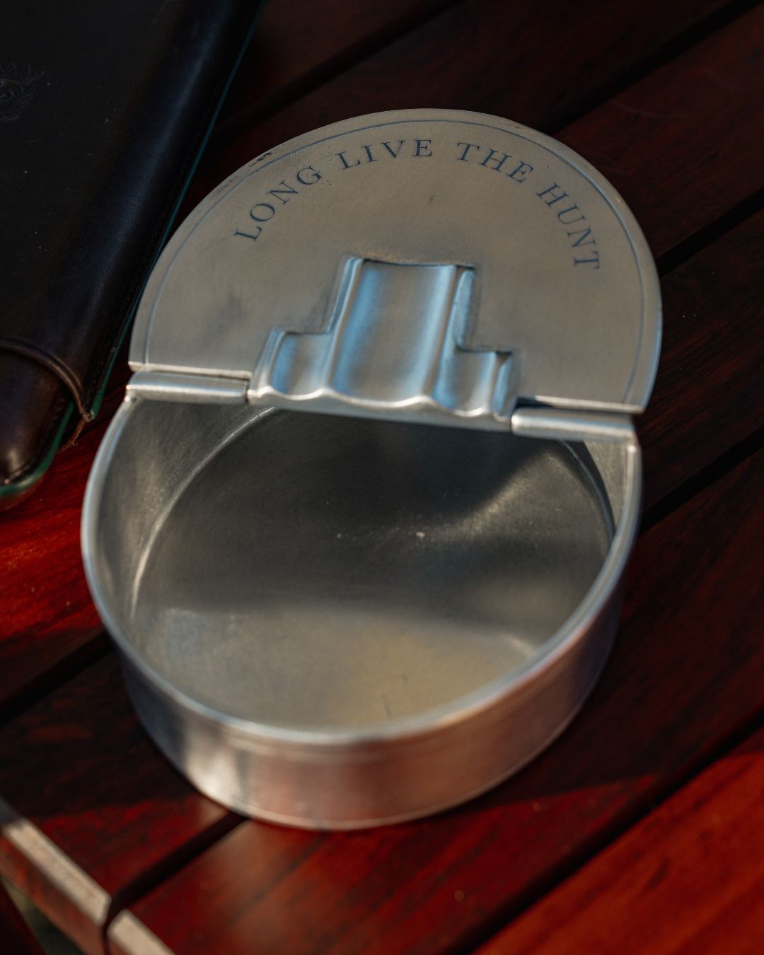 Field Traditions Pewter Ashtray With Lid