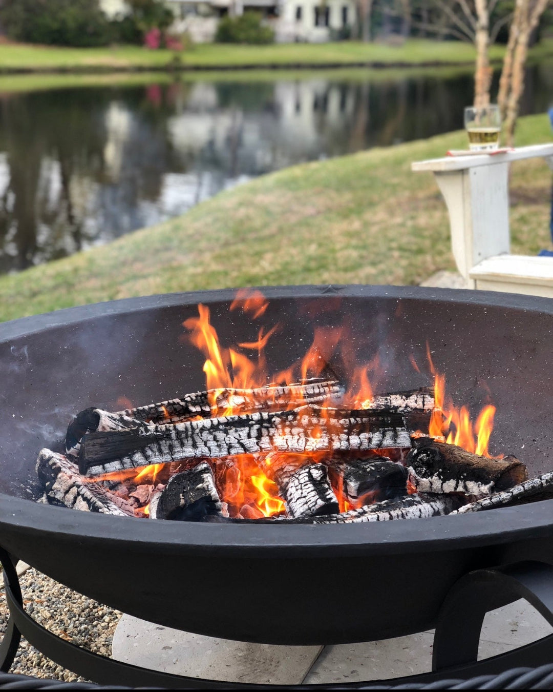 Traditional WOOD BURNING Fire Pits/Cooking Kettles