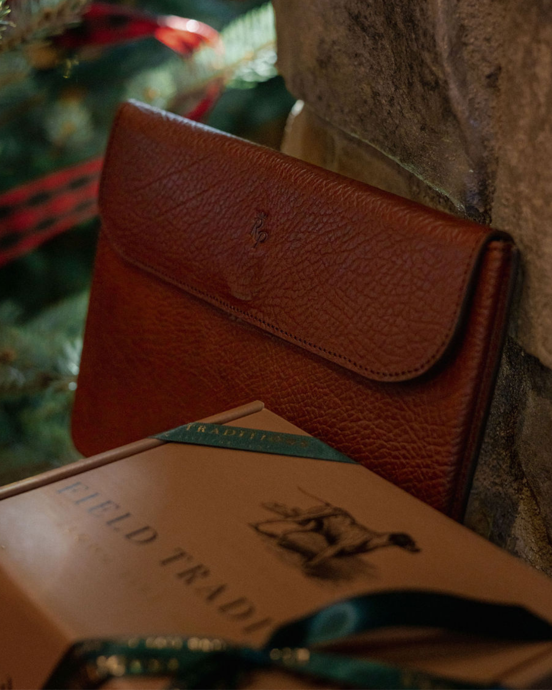 Leather Travel Portfolio - Small