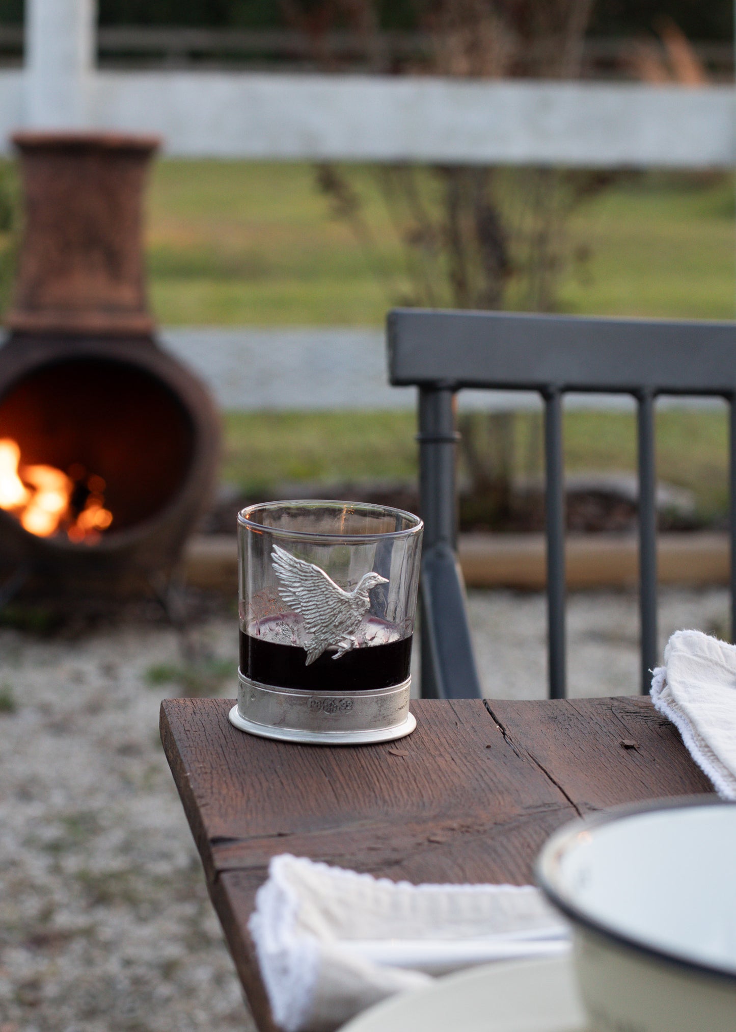 Field Traditions Mallard Duck Tumbler Whiskey Glass