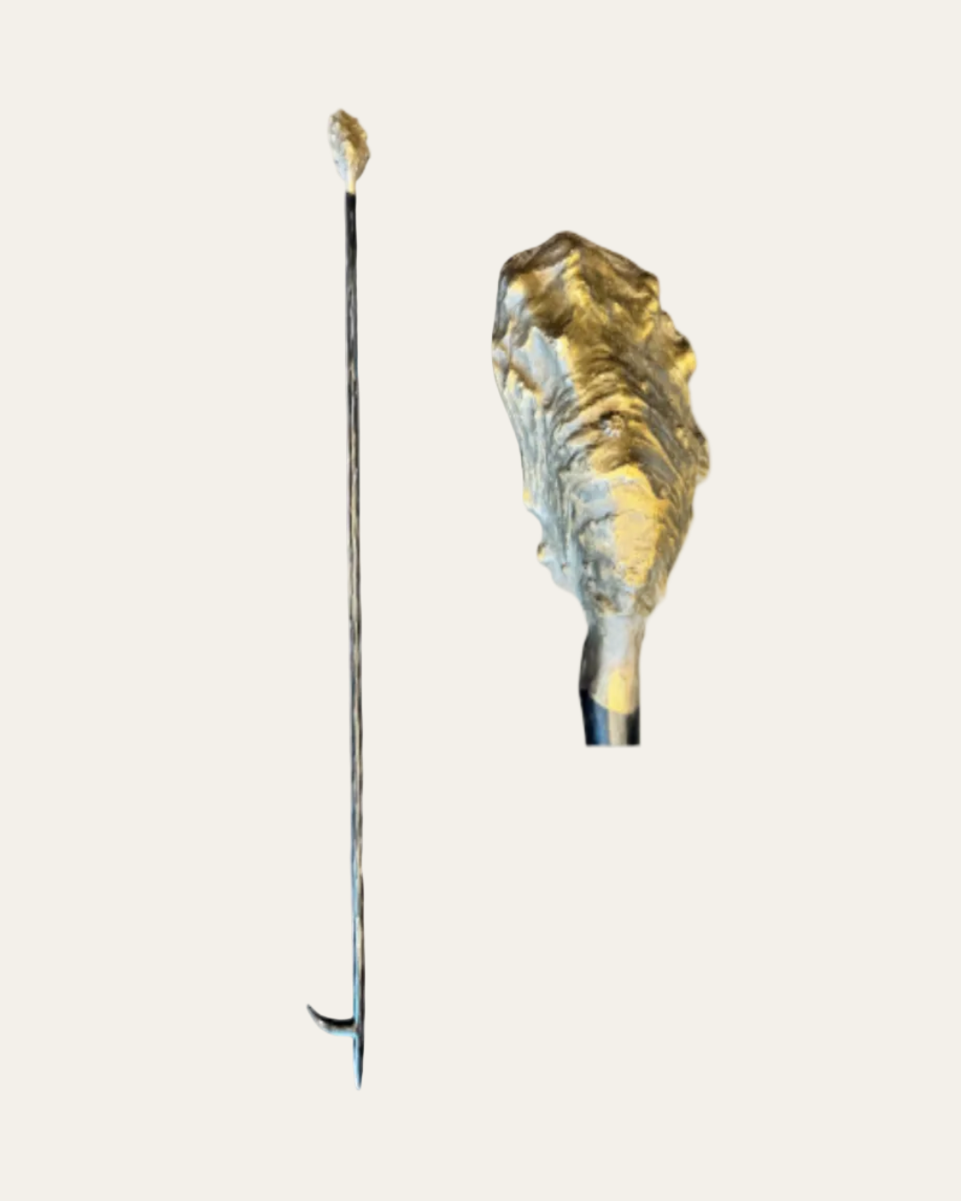 LIMITED EDITION "NORTH FORK" Oyster Handle Fire Poker (2025)