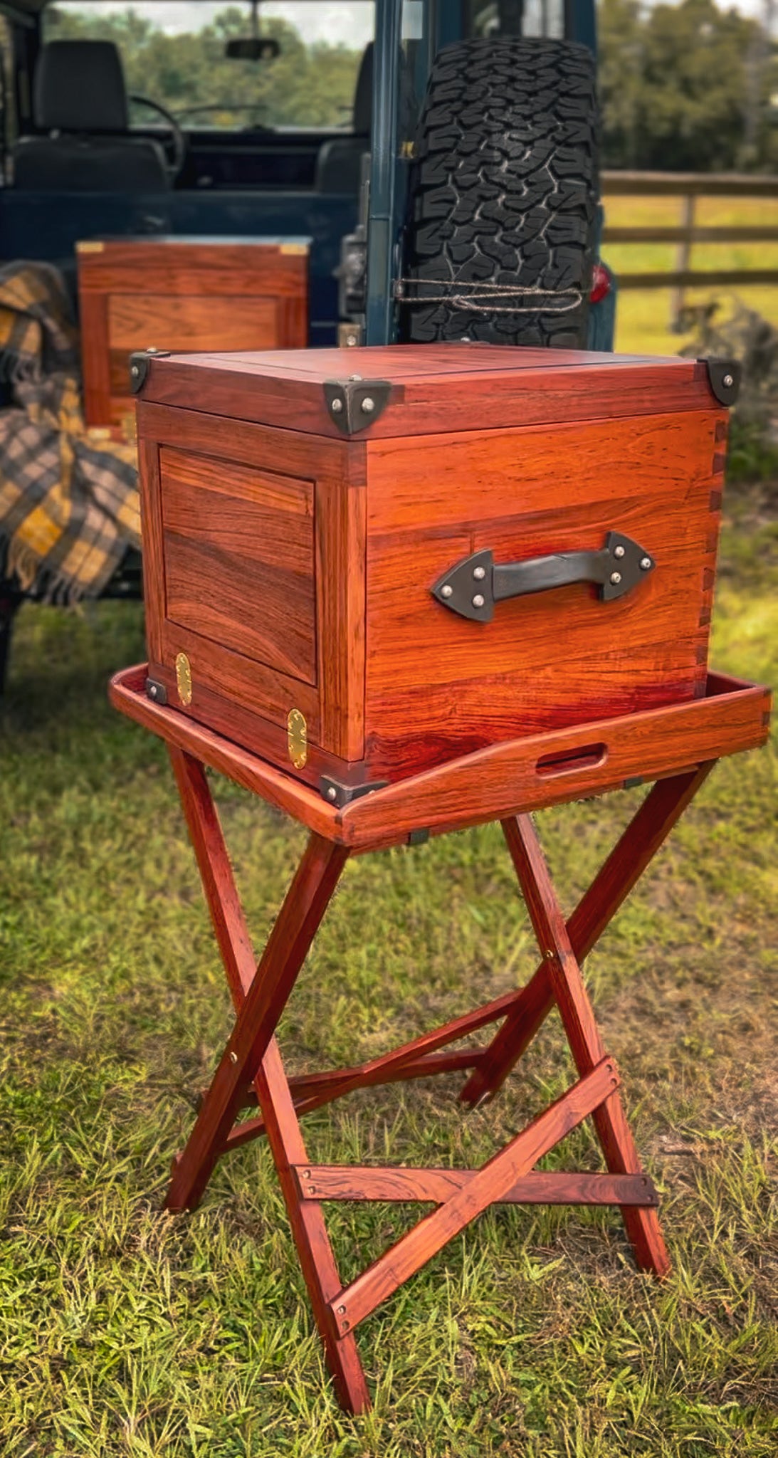 Safari Campaign Tray Table