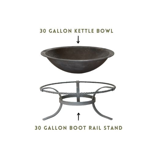 SmokeLESS WOOD BURNING Fire Pits/Cooking Kettles