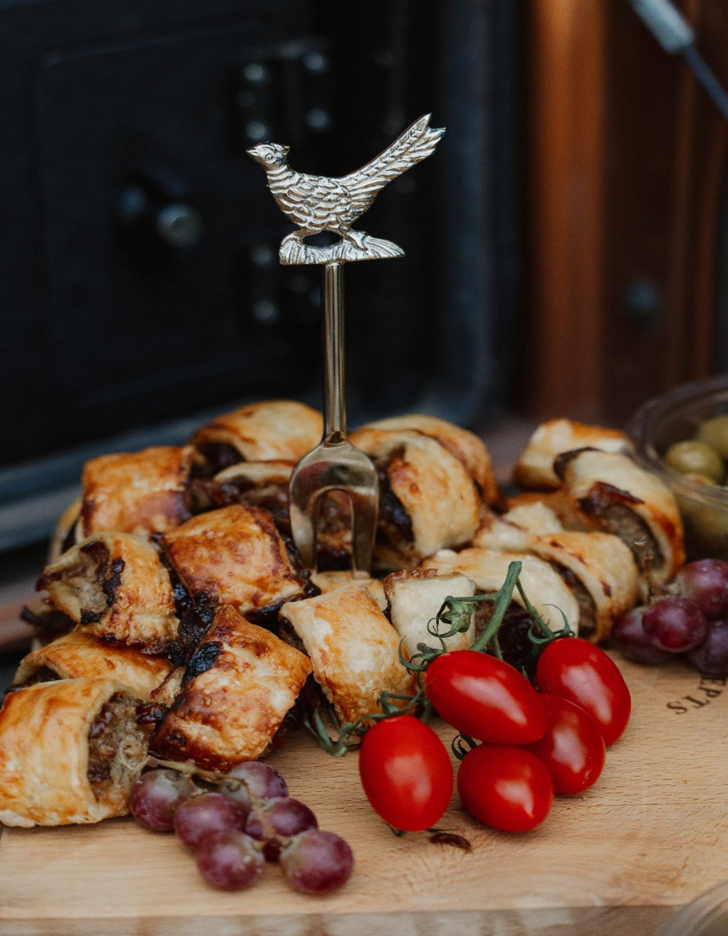 Bisley by John Rothery Silver Pheasant Cheese Knives