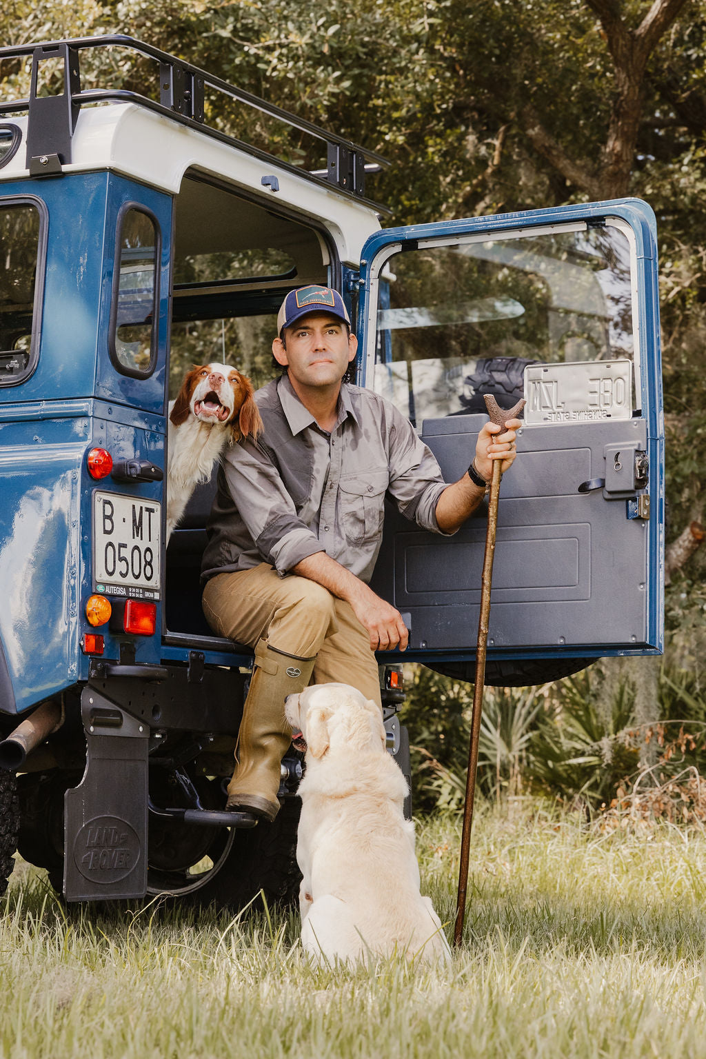 Staghorn Walking Thumb Stick