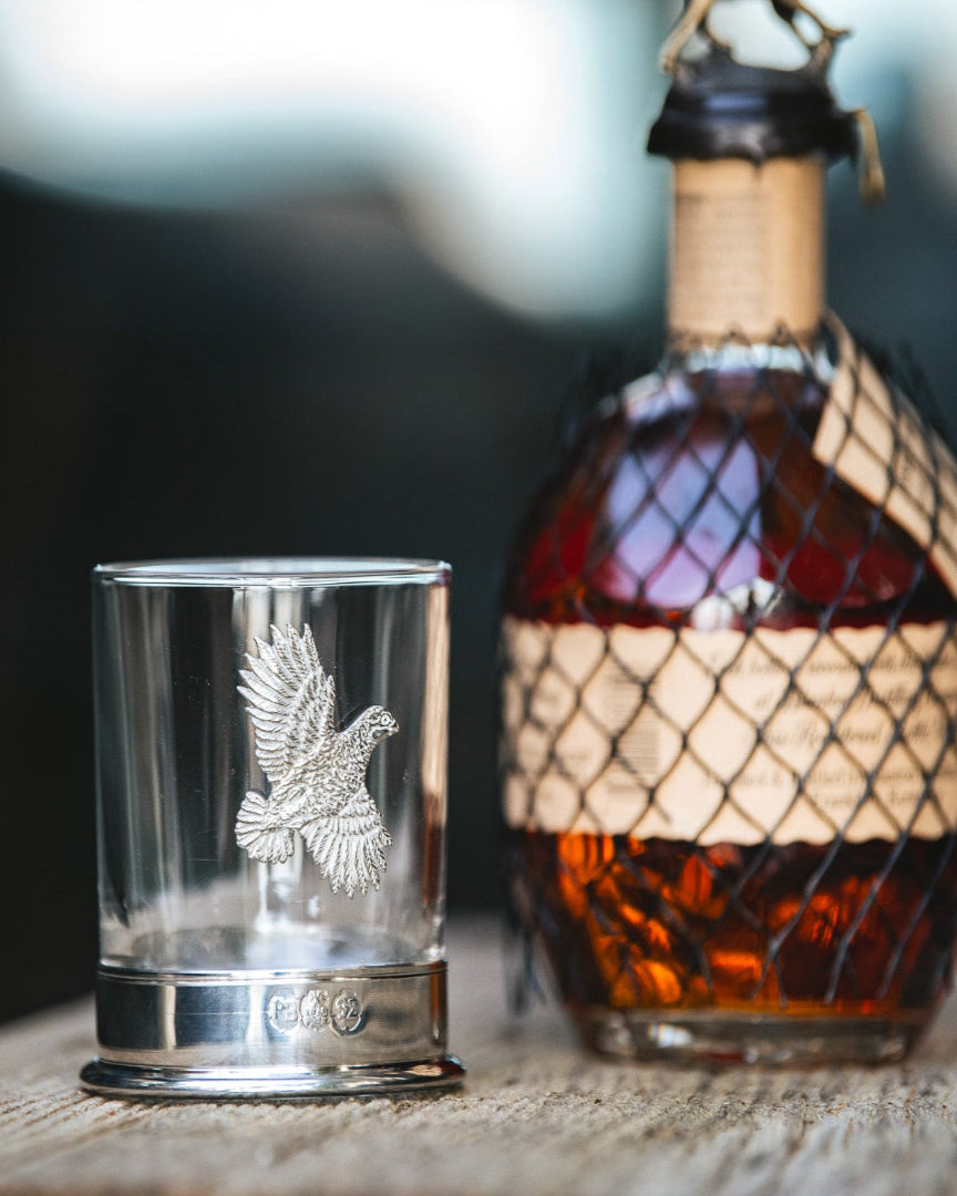 Field Traditions Bobwhite Quail Tumbler Whiskey Glass