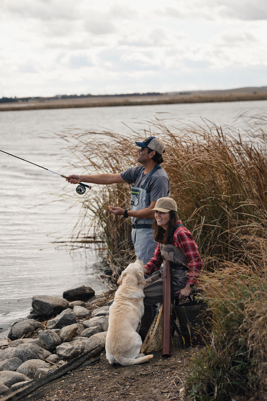 Field Traditions Leather Fly Rod Holder