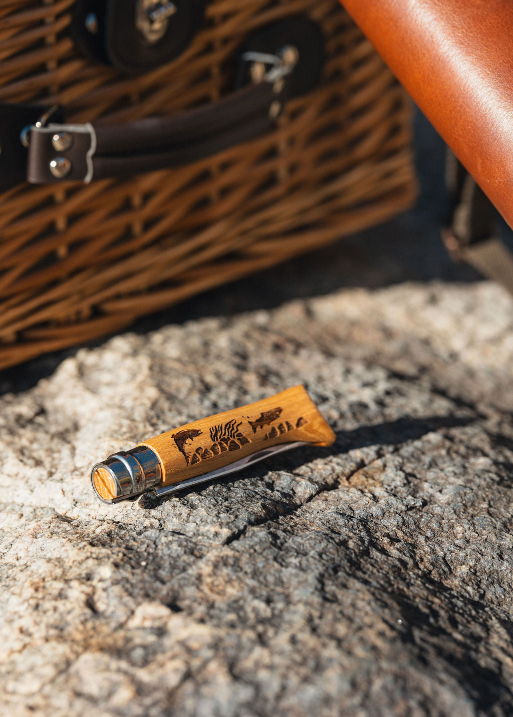 Opinel No 8 Animalia Knife - Fish