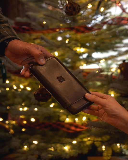 3 Cigar Leather Case