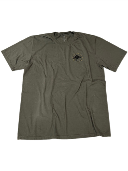 Field Traditions Olive Logo Tee Shirt