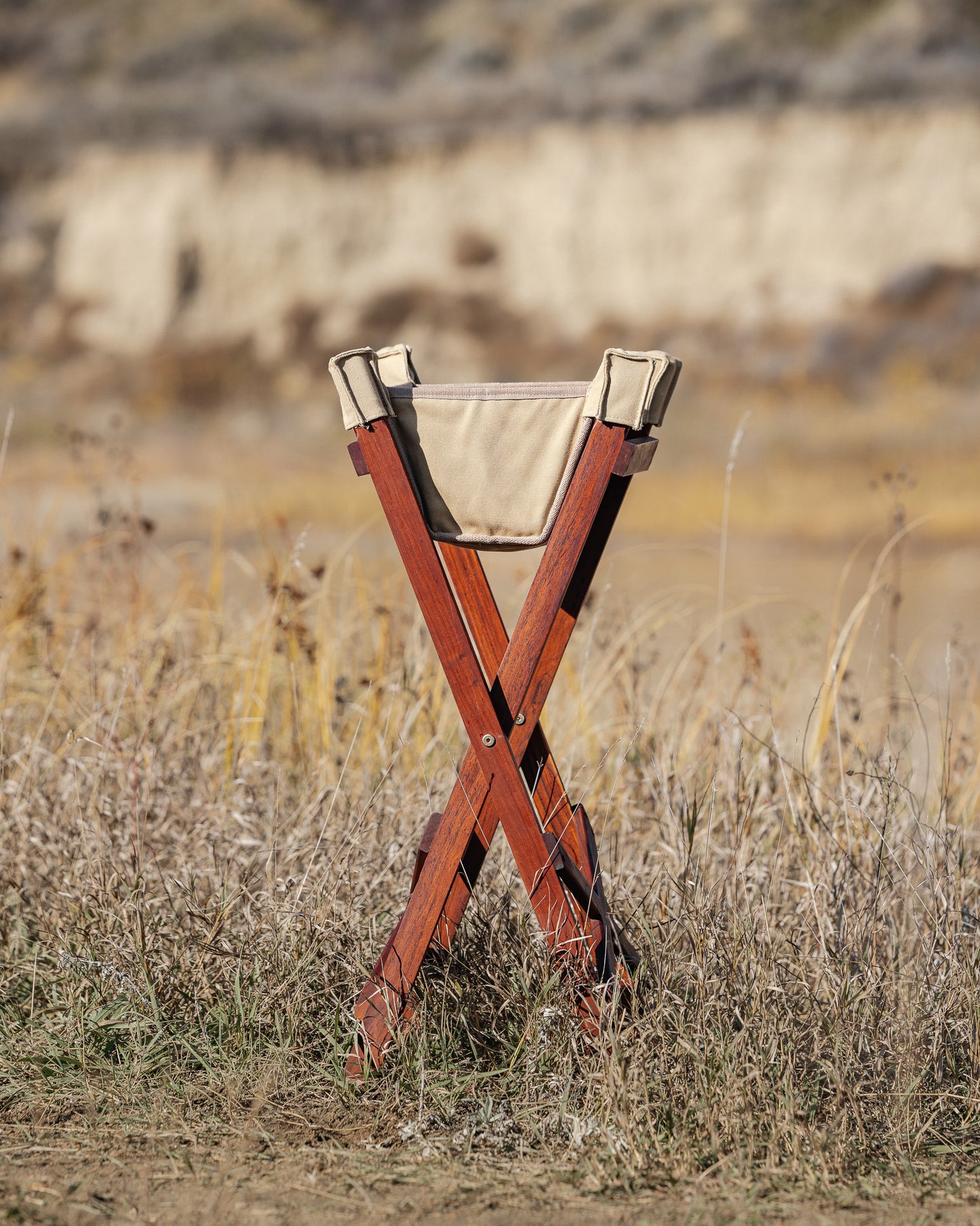 Safari Canvas Campaign Wine Cooler & Wash Stand