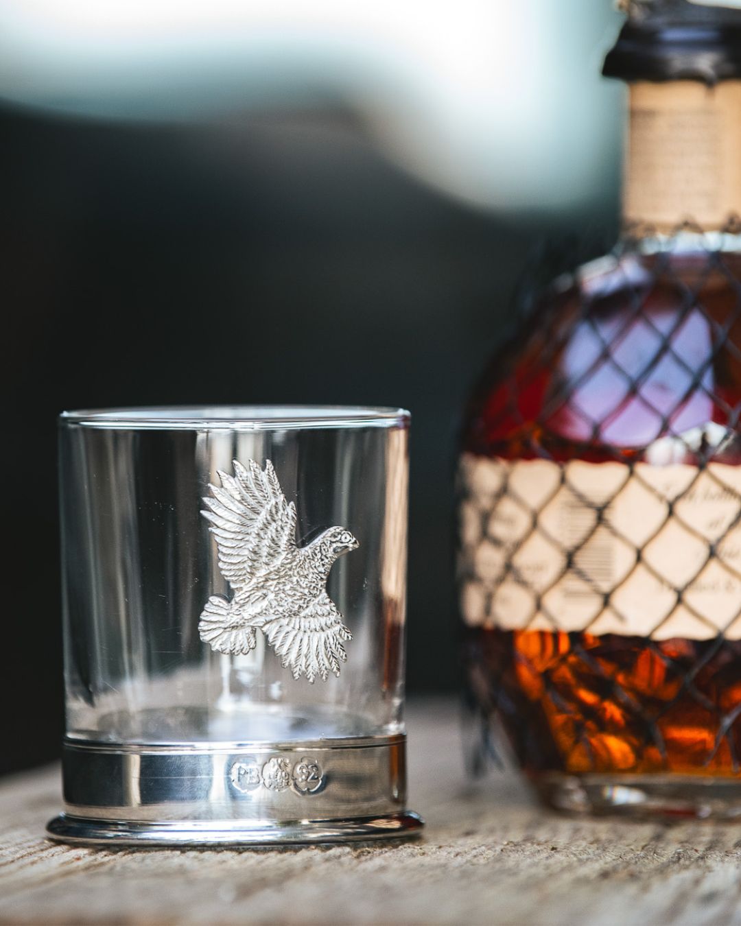 Field Traditions Bobwhite Quail Tumbler Whiskey Glass