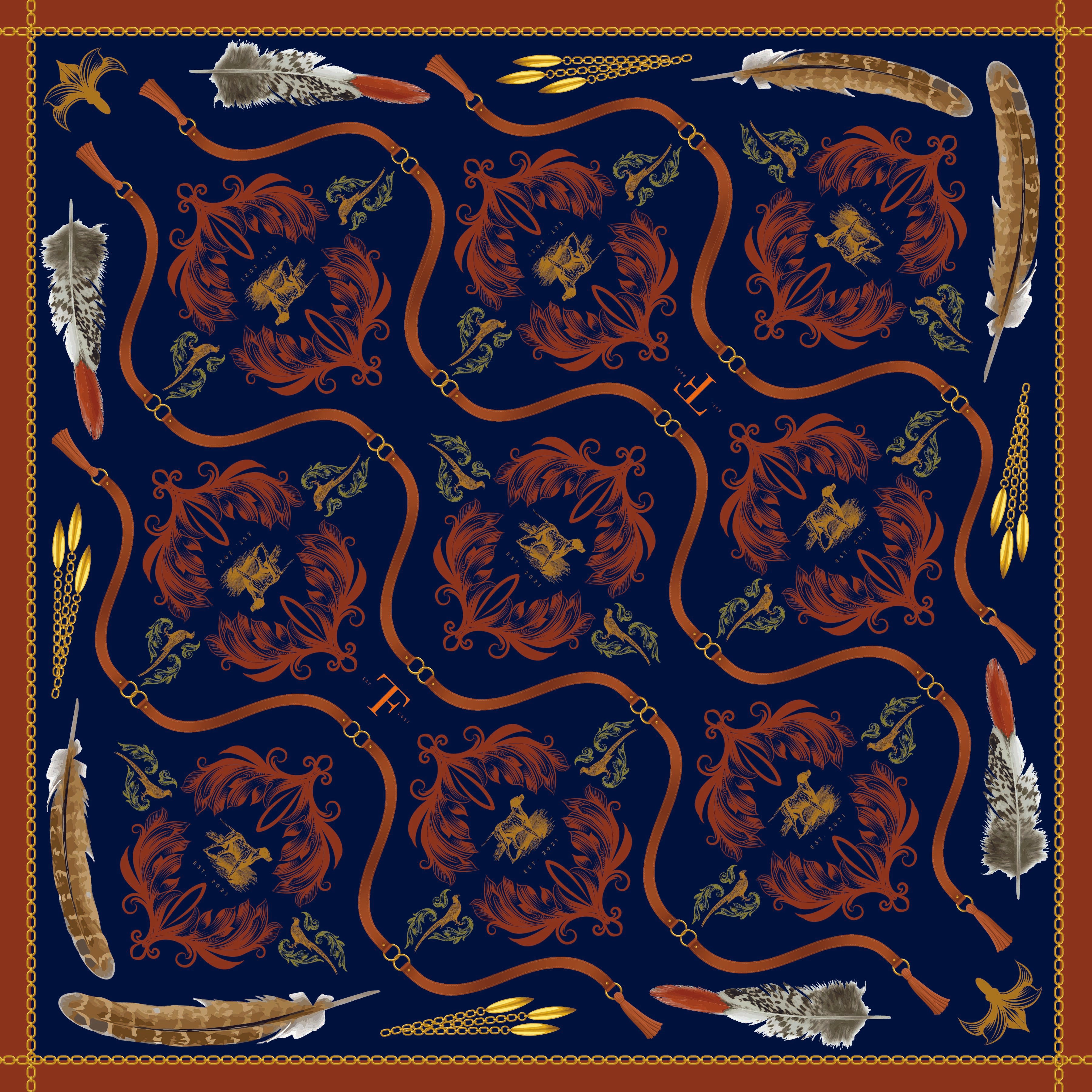 Field Traditions Wool & Silk Heritage Scarf