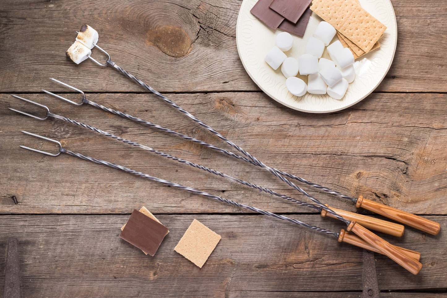 Roasting Forks & Quiver