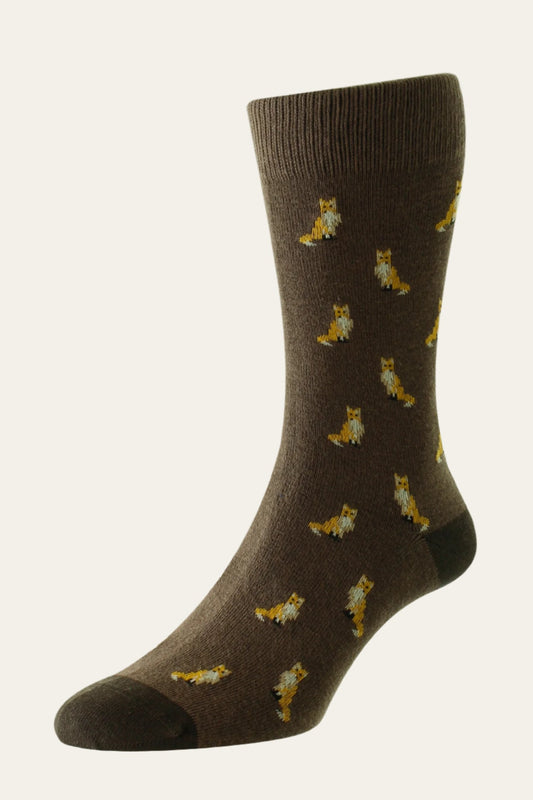 Fox Brown Socks