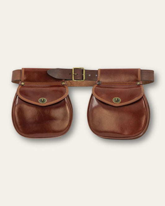 Honey Leather Shotgun Cartidge Pouches