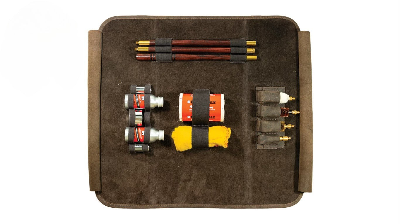 Field Traditions - Brockenhurst Leather Shotgun Cleaning Roll Kit -