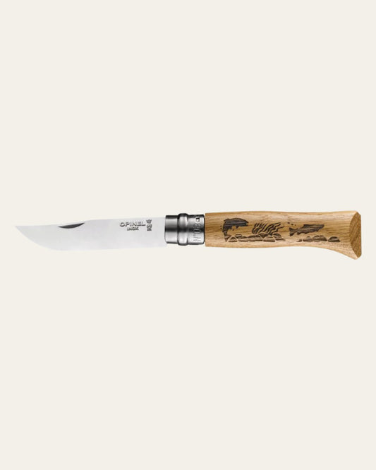 Opinel No 8 Animalia Knife - Fish