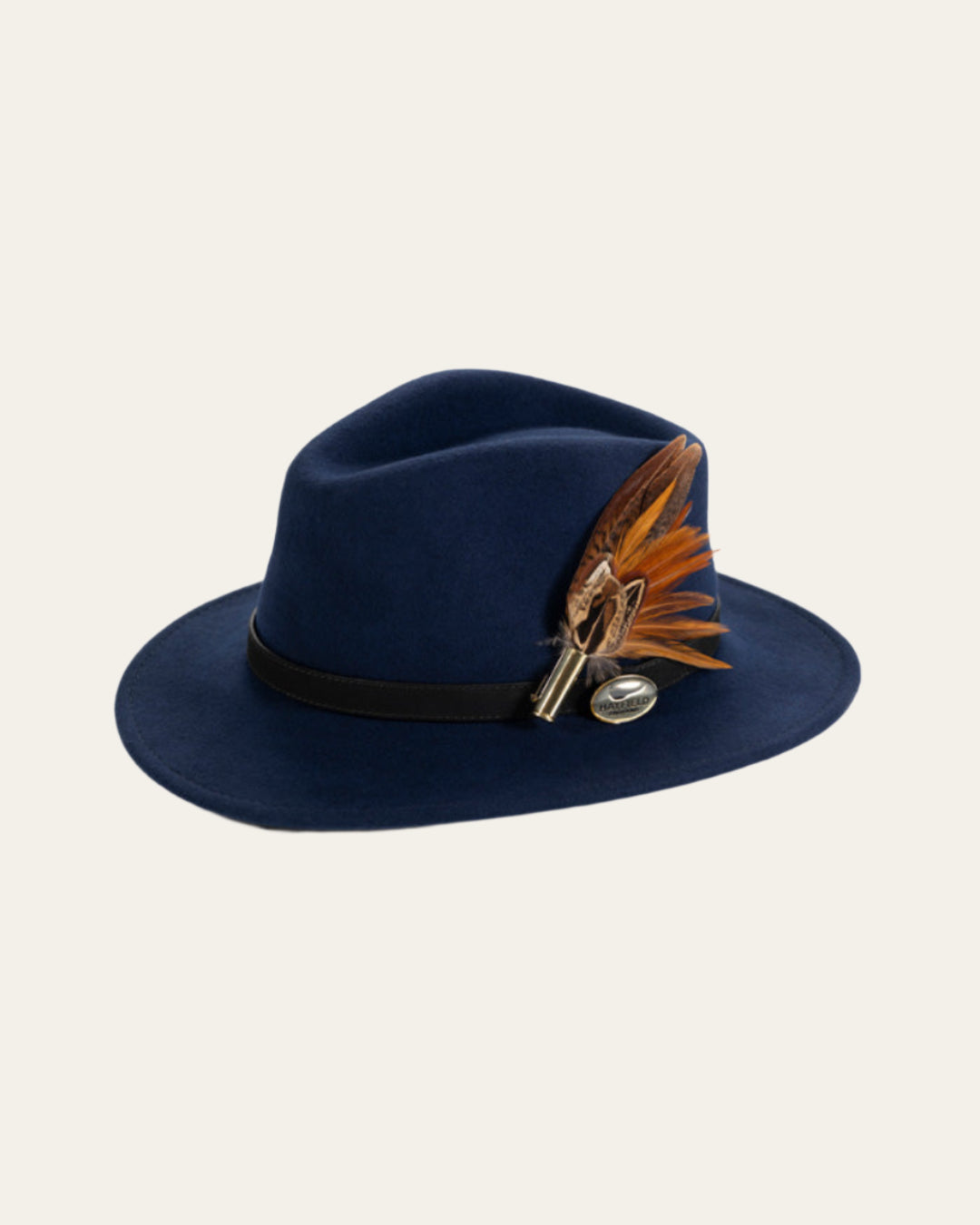 Small Pin - Two Tail Hackle Natural Orange1