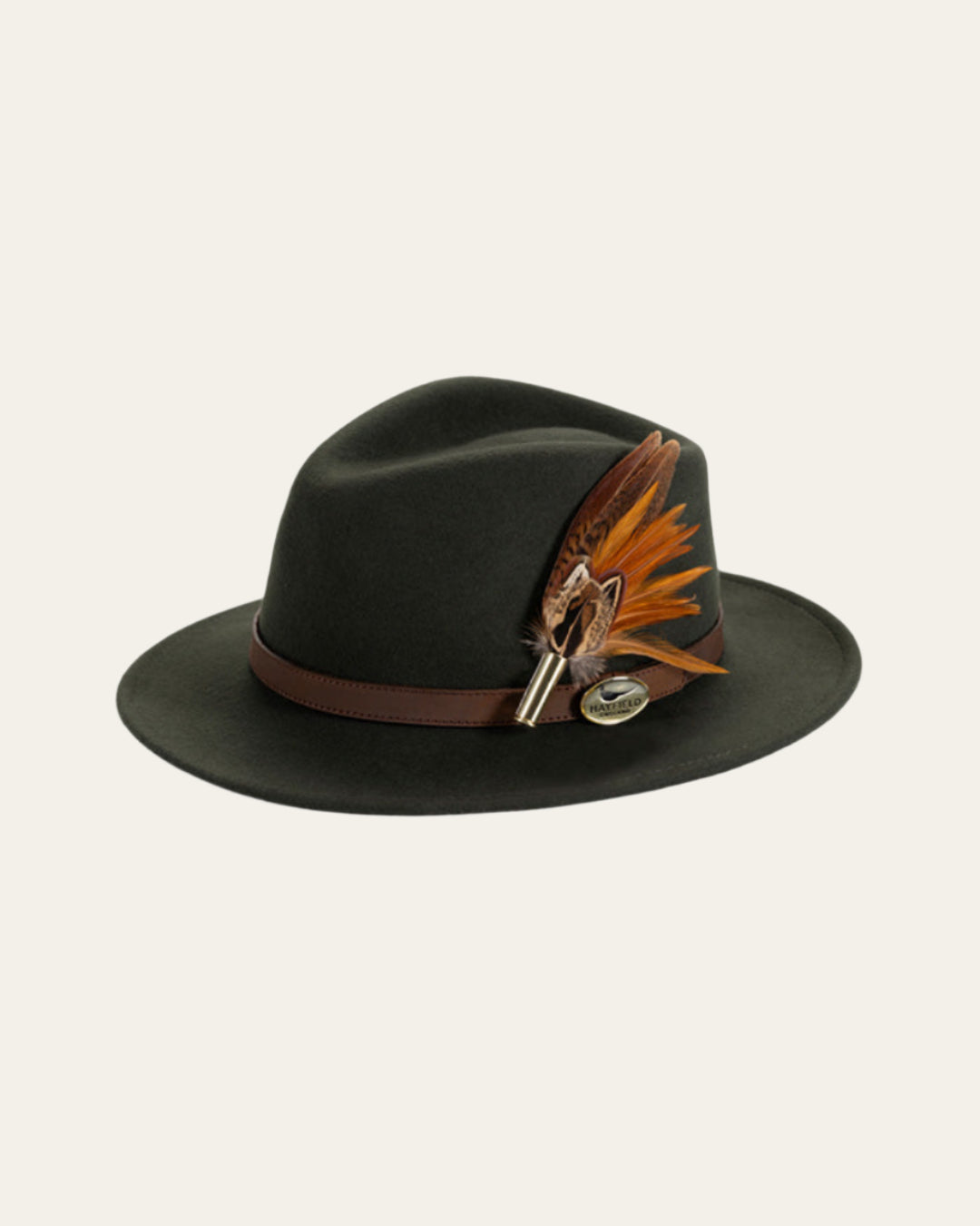 Small Pin - Two Tail Hackle Natural Orange2