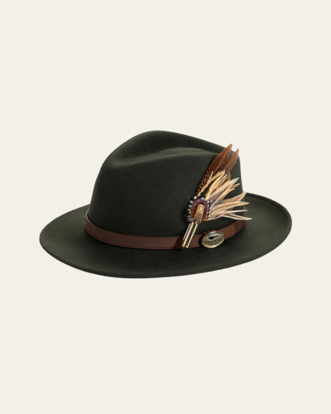 Small Pin - Two Tail Hackle Pin Cream1