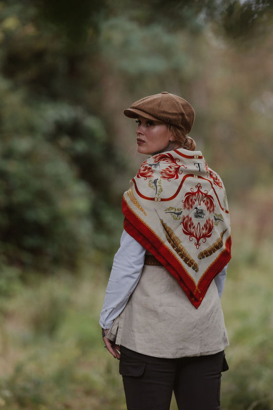 Field Traditions Wool & Silk Heritage Scarf