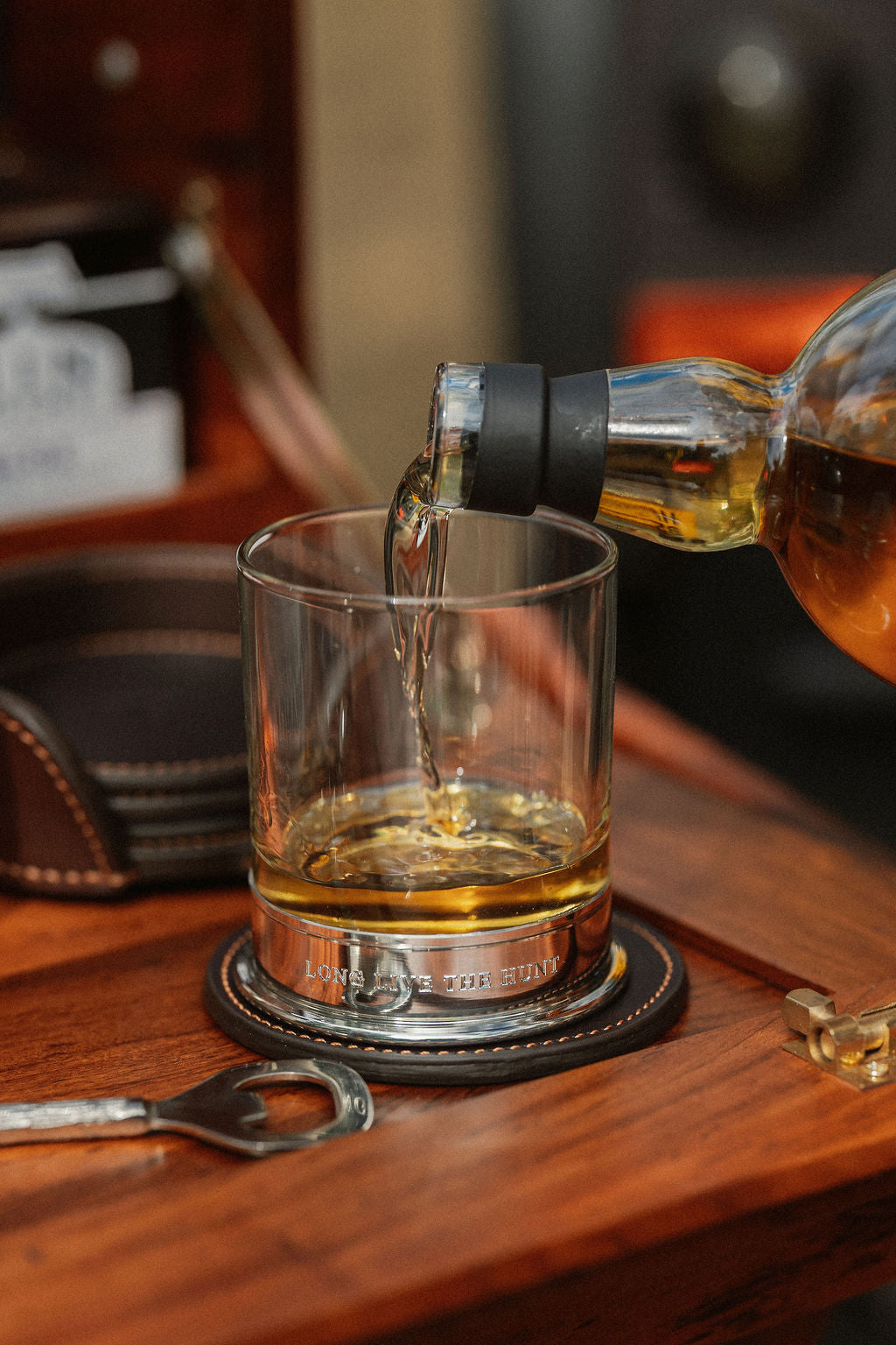 Field Traditions Tumbler Whiskey Glass - Long Live The Hunt