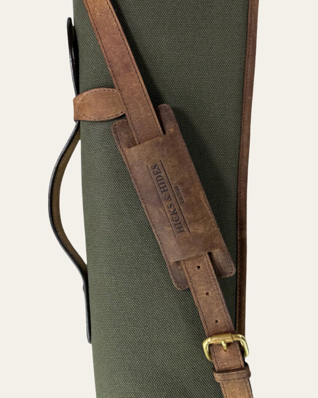 Heritage Canvas & Leather Zip-Around Shotgun Slip