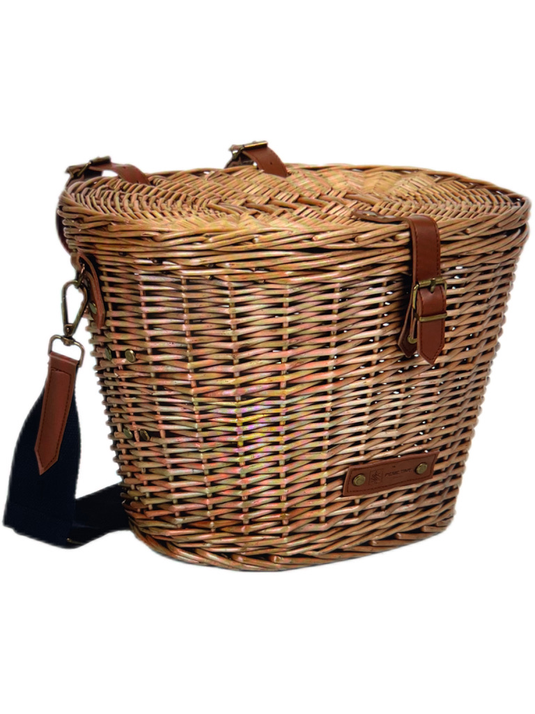Field Traditions Willow Bicycle Basket